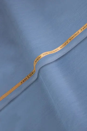 BURGAS - BLUE UNSTITCHED KAMEEZ SHALWAR FABRIC