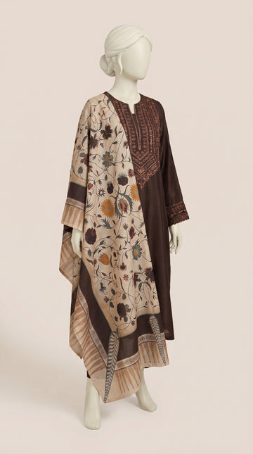 MULTICOLOR LAWN EMBROIDERED UNSTITCHED 3PC