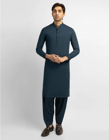 DEEP GREEN FORMAL KAMEEZ SHALWAR