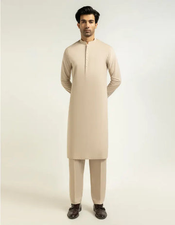 LIGHT BROWN FORMAL KAMEEZ SHALWAR