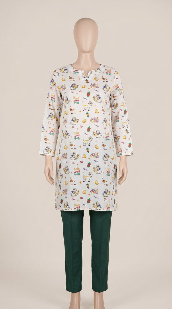 MULTICOLOR LAWN DIGITAL PRINTED UNSTITCHED 2PC
