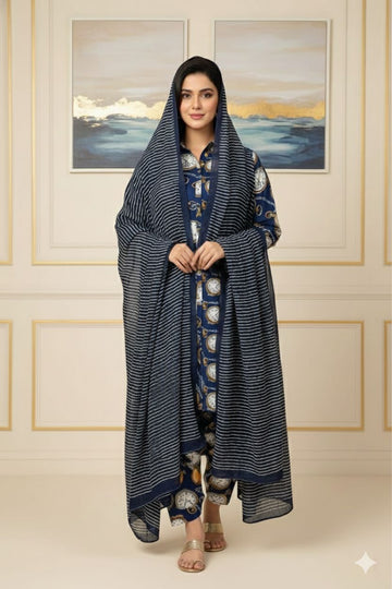 MULTICOLOR PRINTED KHADDAR UNSTITCHED 3PC