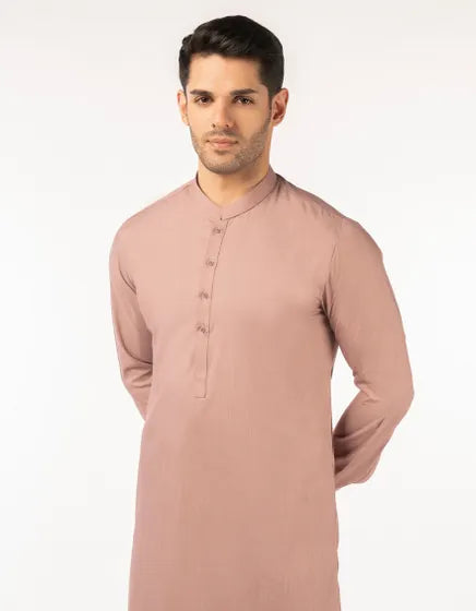PLUM UNSTITCHED KAMEEZ SHALWAR FABRIC